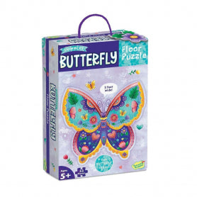 Shimmery Butterfly Floor Puzzle