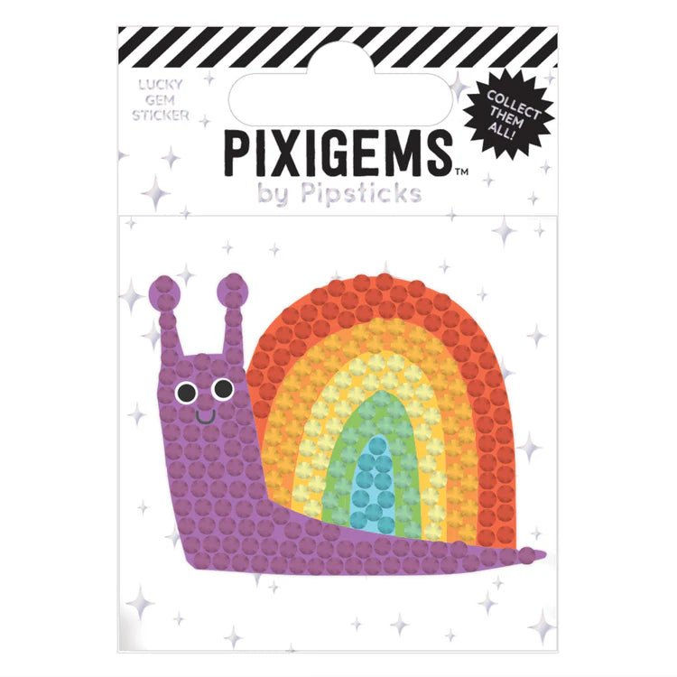 Snail Pixigem Sticker