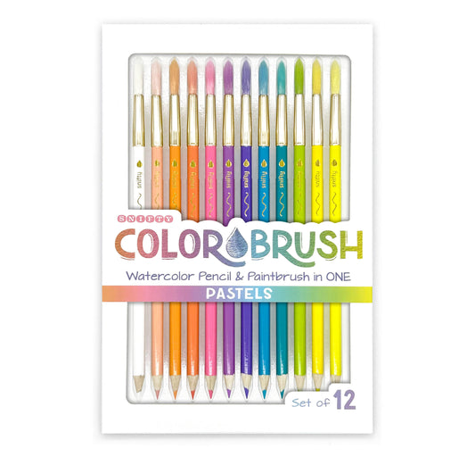 COLORBRUSH watercolor pencil and paintbrush set